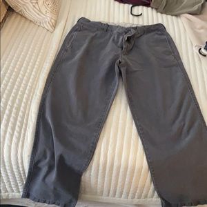Grey chinos from J Crew